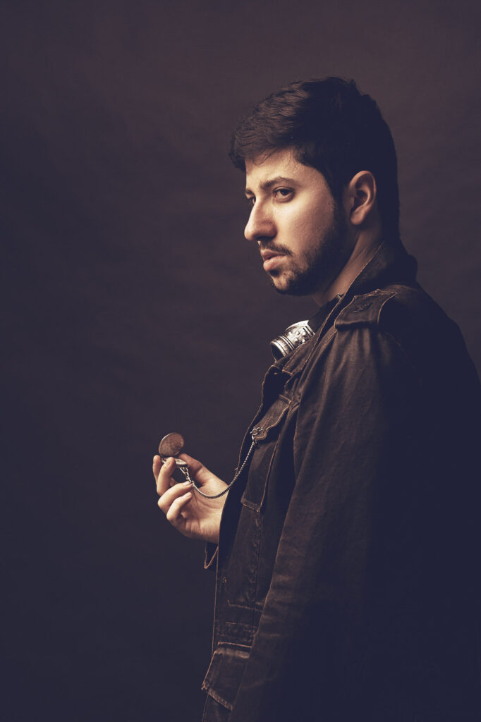 Portrait cosplay, séance Au studio à Rueil-Malmaison avec le photographe portraitiste Eric Pothier