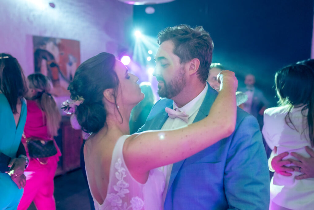 Danse des mariés soirée au Domaine de Quincampoix