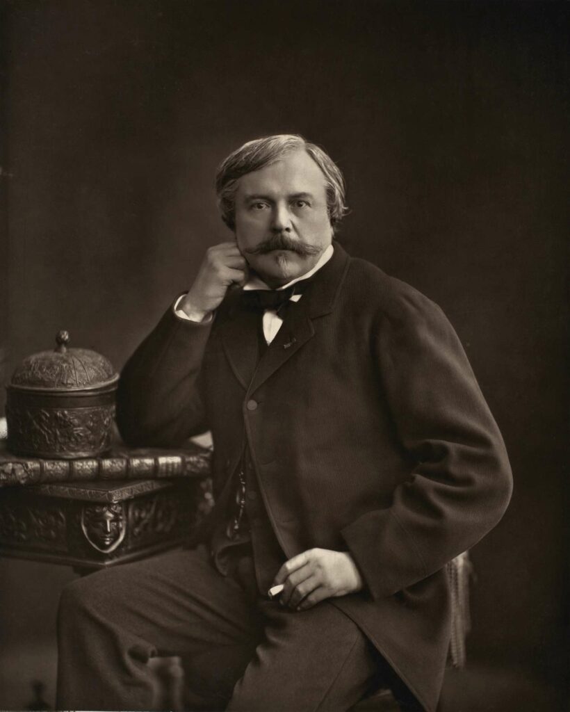 Edmond de Goncourt by Nadar, 1877 - Musée des beaux-arts du Canada
