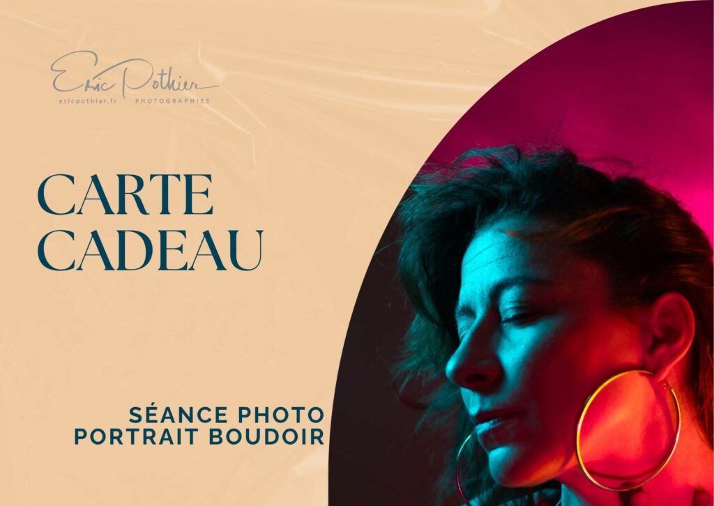 Carte Cadeau séance photo Boudoir
