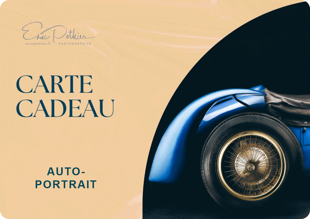 Carte cadeau Auto Portrait photo automobile à Rueil Malmaison