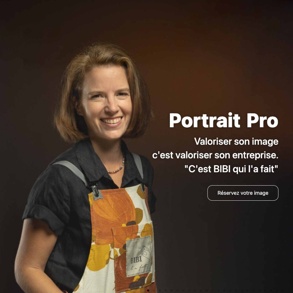 Portrait professionnel en ile de France