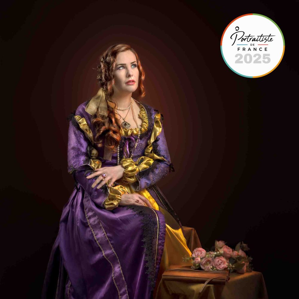 portrait créatif, mise en scène historique style Renaissance