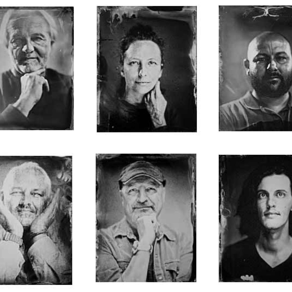 Portrait collodion humide 4x5