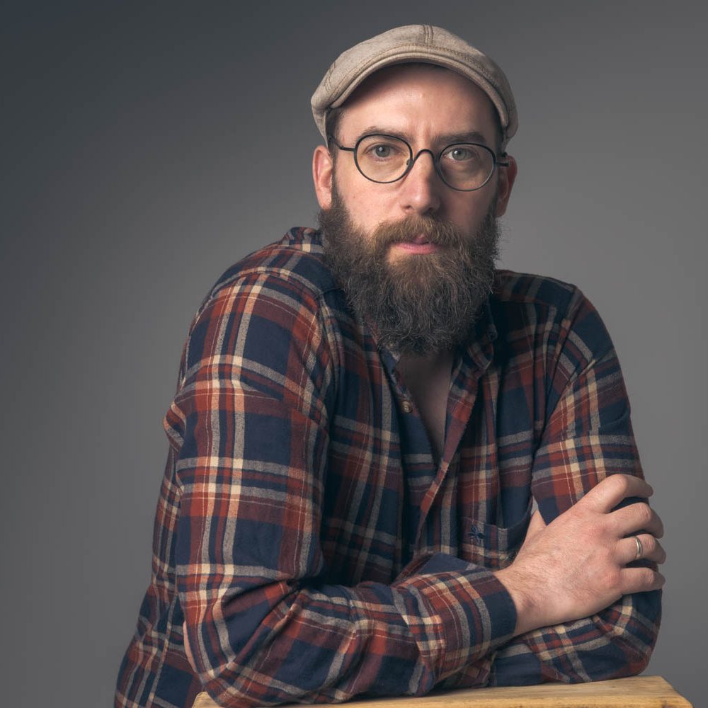 portrait homme en studio